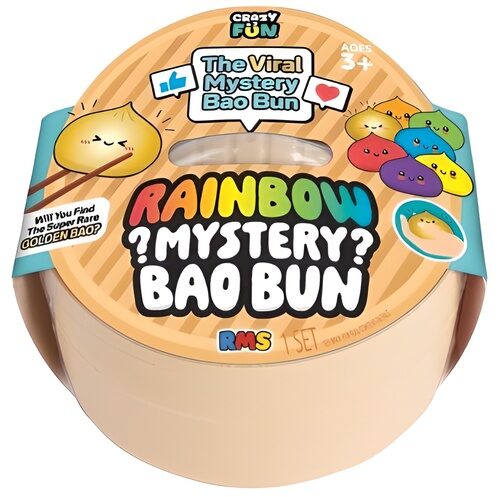 Rainbow Bao Bun mystery dumpling squishy