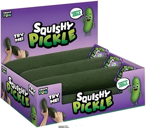 15-inch SmushMart jumbo pickle squishy